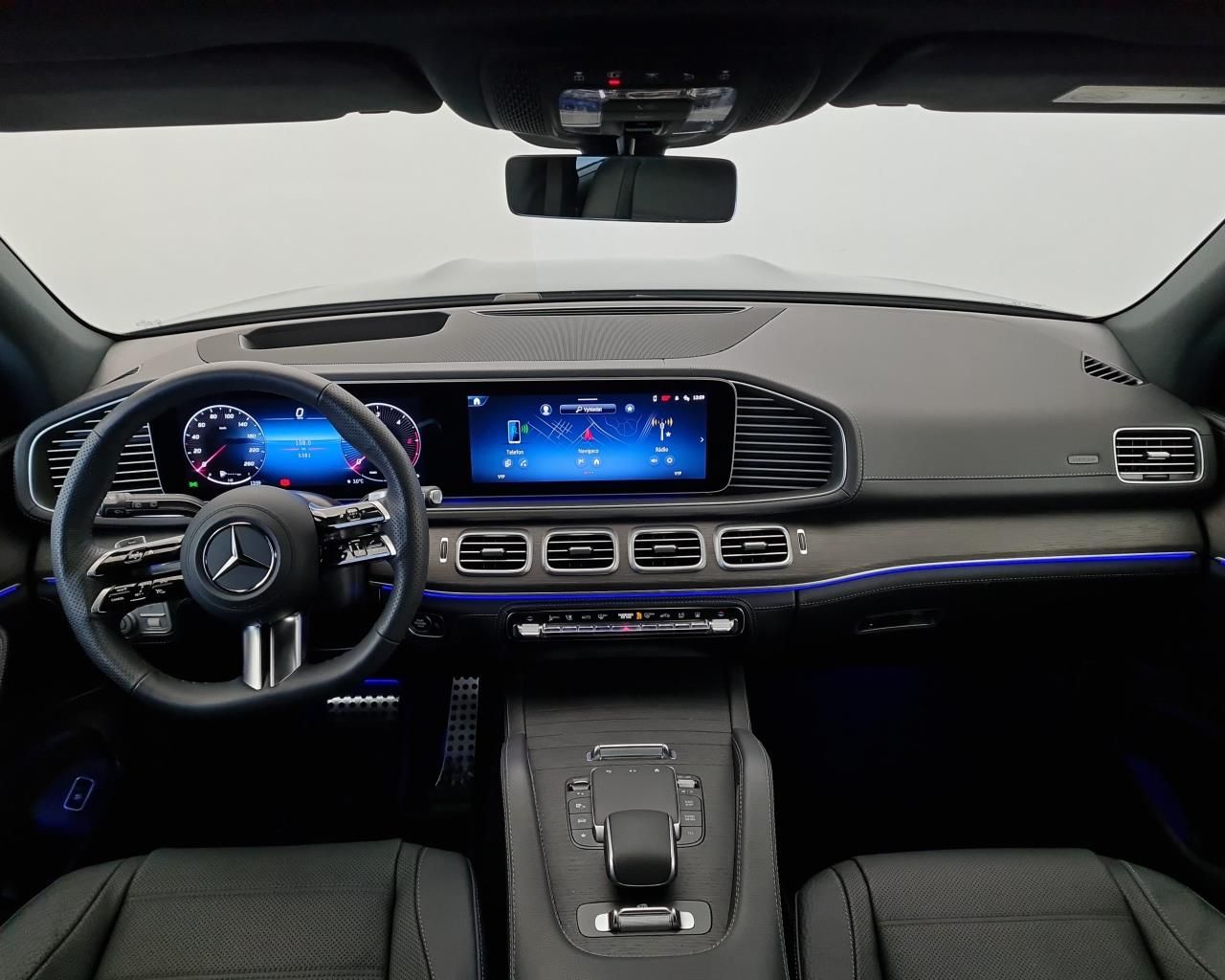 MERCEDES GLS 450d AMG | FACELIFT | SKLADEM | ČESKÉ PŘEDVÁDĚCÍ AUTO | šedá Selenite metalíza | černá kůže | plná výbava | VIP sleva | nákup online | AUTOiBUY.com